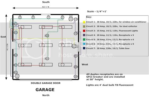Fourth, once you have your garage wired, then select your charging station and bolt it securely to the wall. Garage Wiring Plan Photo by hemihelopilot | Photobucket