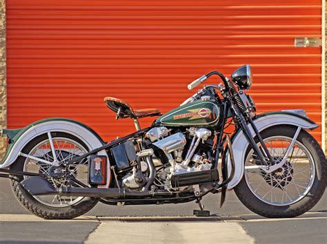 Formerly of the otis chandler collection. RM Sotheby's - 1936 Harley-Davidson EL Knucklehead ...