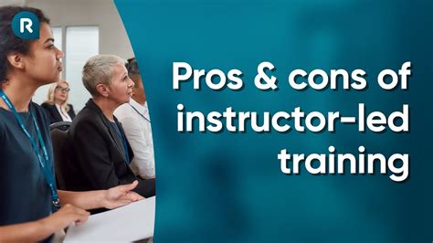 Instructor Led Training Pros And Cons Youtube