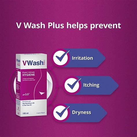 VWash Plus Expert Intimate Hygiene Wash Packaging Size 100ml At Rs