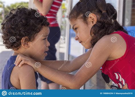 Older Sister Sculls Younger Brother By Getting In His Face And Putting