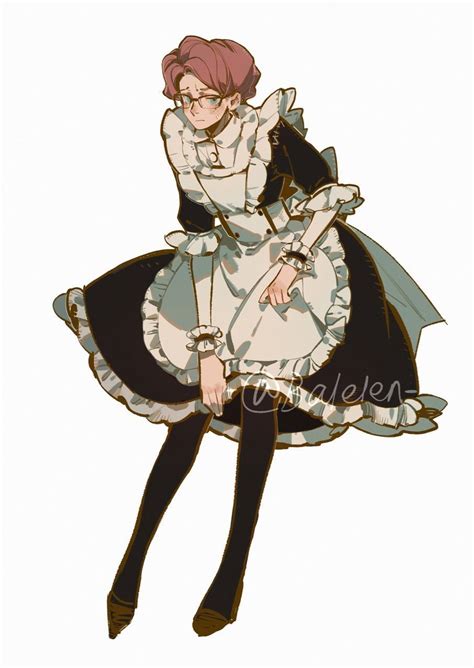 kết quả hình ảnh cho identity v lucky guy maid outfit maid dress anime maid main characters