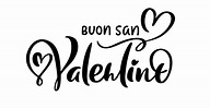 feliz día de san valentín en italiano buon san valentino. texto de ...