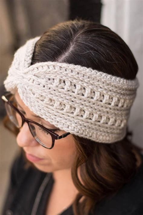 Ana Ear Warmer Free Headband Crochet Pattern Crochet It Creations