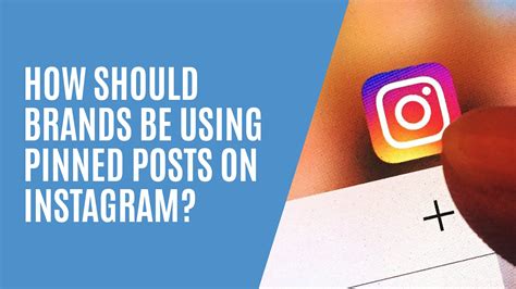 How Should Brands Be Using Pinned Posts On Instagram — Samuel J Stroud