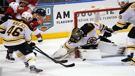 Bruins Notes Jaroslav Halaks Crucial Overtime Save Helps Lead To