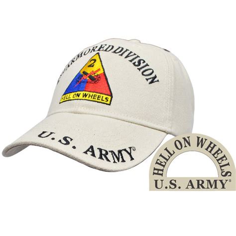 Eagle Crest 5595 2nd Infantry Division Cap Cotton Olive Drab