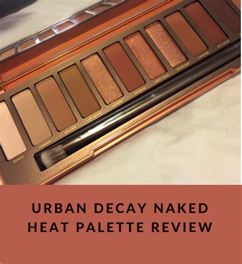 Urban Decay Naked Heat Palette Review