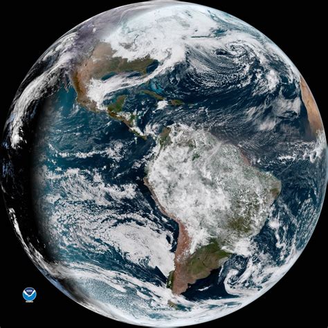 Earth From Space The Amazing Photos By The Goes 16 Satellite Space