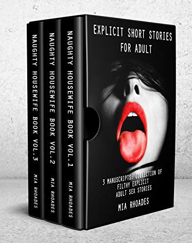 Explicit Short Stories For Adult 3 Manuscripts Collection