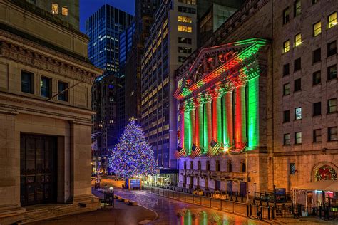 New York City Stock Exchange Wall Street Nyse Photograph