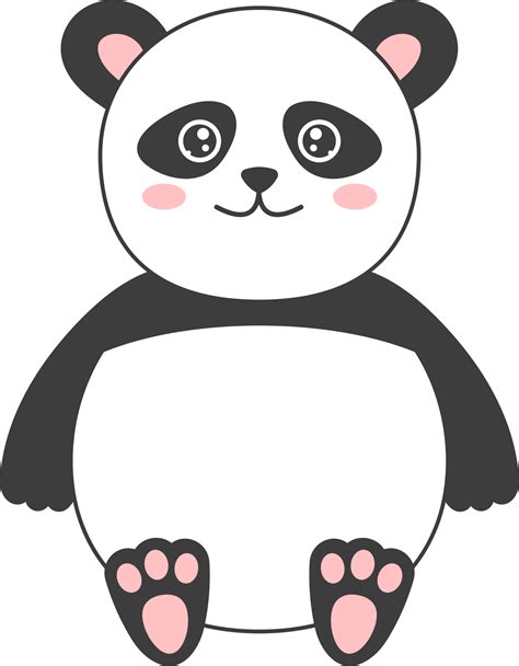 Free Pandabär Clipart Design Illustration 9302673 Png With Transparent