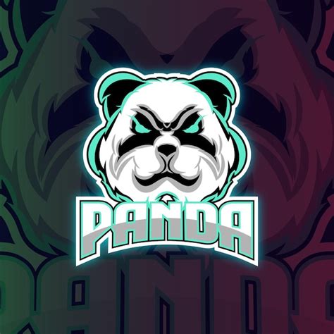 Premium Vector Vector Panda Squad With Sword Mascot Esport Logo Design