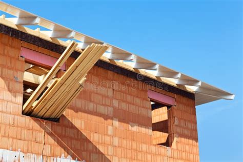 Roofing Work At A Shell Stock Photo Image Of Firm Owner 13684540