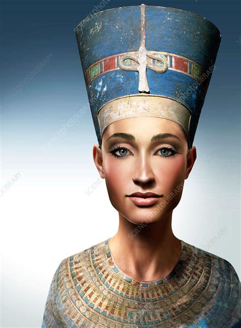 Queen Nefertiti Ancient Egypt Stock Image C0299346 Science