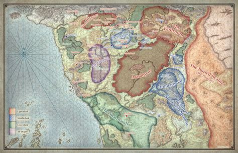 Forgotten Realms Sword Coast Map Maps Catalog Online
