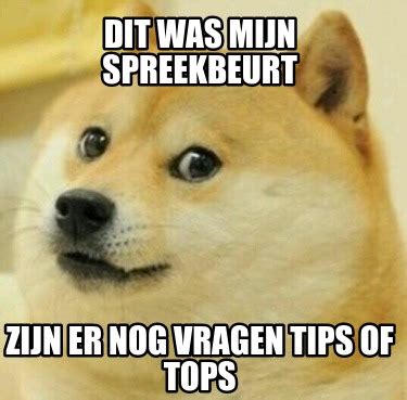 Vragen Tips En Tops Spreekbeurt Dit Was Mijn Spreekbeurt Zijn Er My