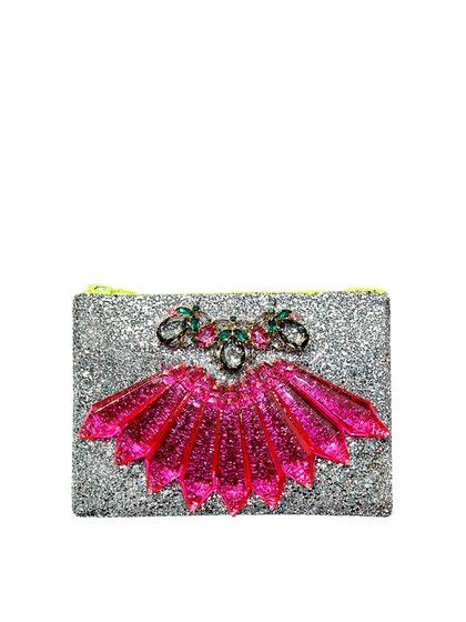 Embellished Glitter Clutch By Mawi At Gilt Glitter Clutch Sparkly