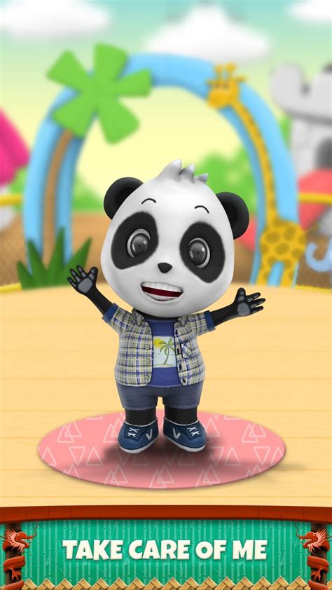 My Talking Panda Virtual Pet Game For Kids Free Pet Games For Kids