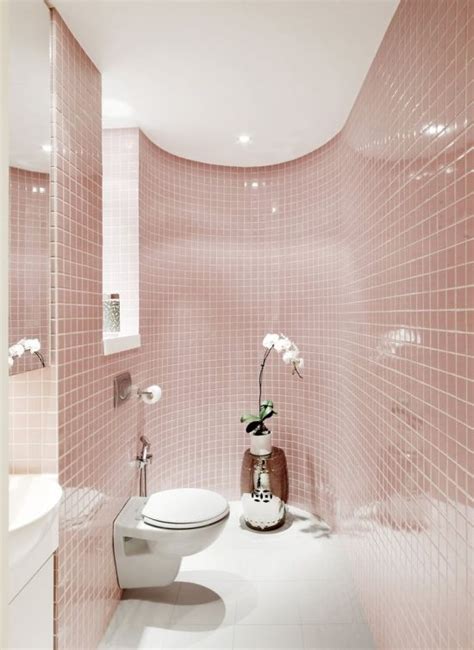 Pink Glitterbathroomtiles12 Bathroom Inspiration Bathroom