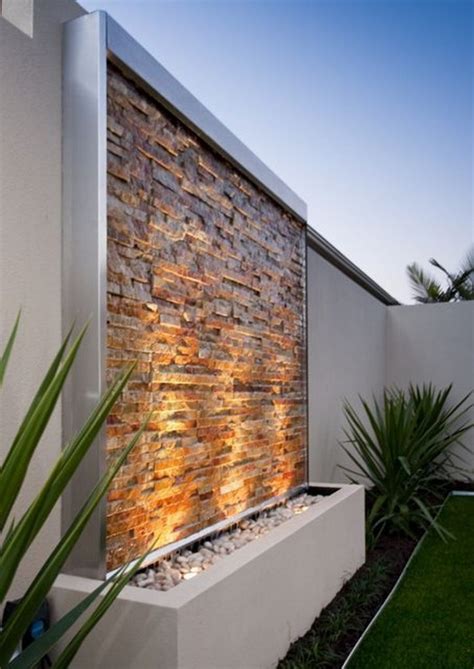 Adding a garden water feature needn't cost a fortune. Water Wall Feature Ideas | The Owner-Builder Network