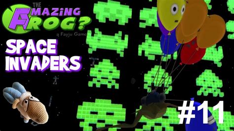 Amazing Frog Part 11 Space Invaders Youtube
