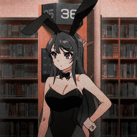 Pin By 🐙 On ↬ɑnime Icons Mai Sakurajima Anime Bunny Girl