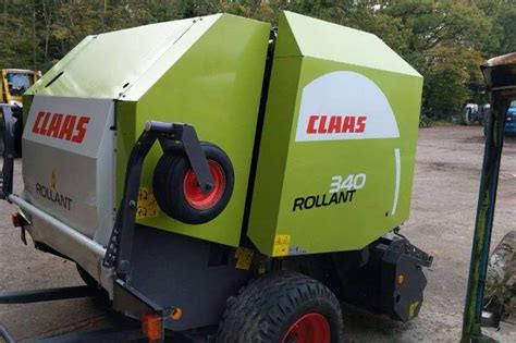 Claas Claas 340 Round Baler Twine And Net Ready To Bale Balers Hay And