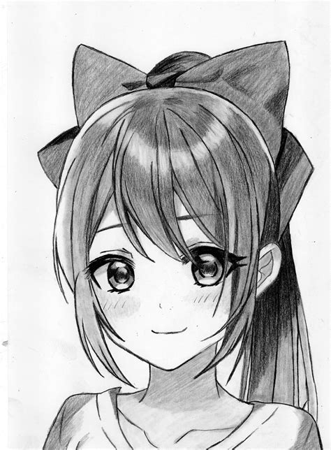 Drawing Beautiful Anime Girl Drawing