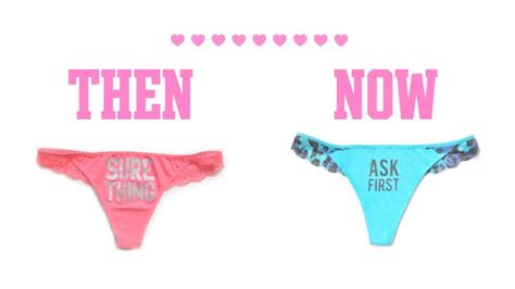 But What If Victorias Secret Launched A Consent Themed Line Of Underpants