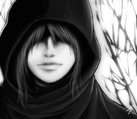 Hooded Girl By Scarletdusk On Deviantart