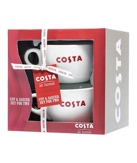 Buy Costa Mug And Saucer Set For 2 At Uk Your Online Shop