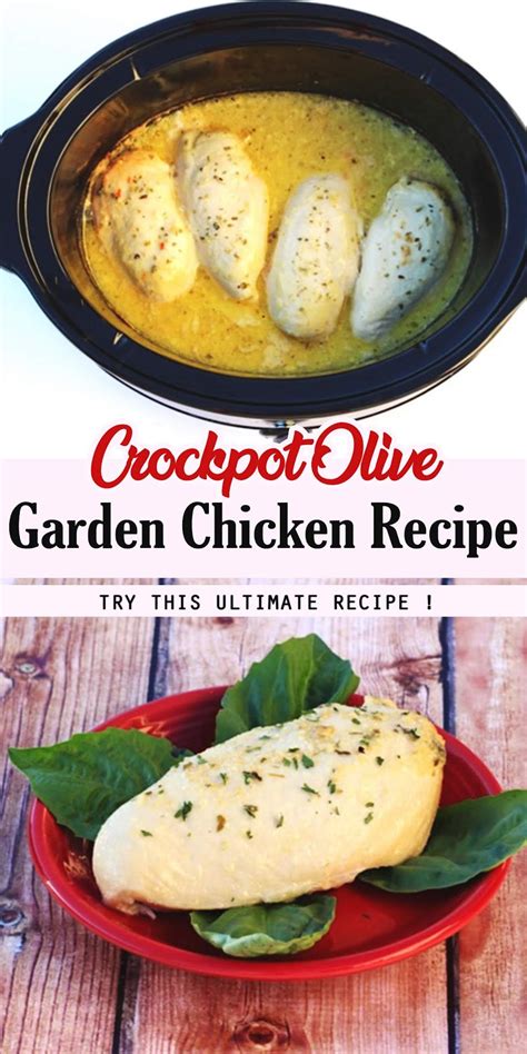 Maybe you would like to learn more about one of these? Crockpot Olive Garden Chicken Recipe - 3 SECONDS