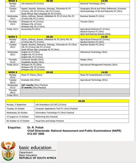 The 2022 Final Matric Exam Timetable Has Been Confirmed What Can I Study