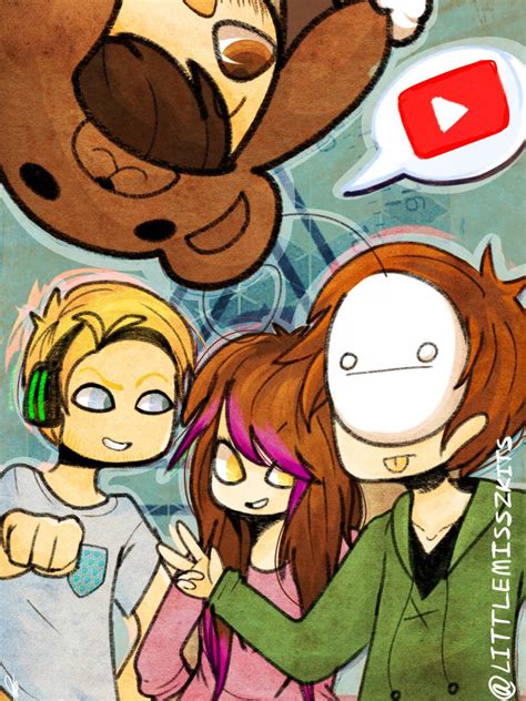 Youtubers Again By Littlemisszkits On Deviantart