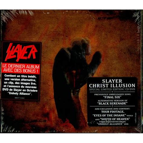 Slayer Christ Illusion French 2 Disc Cddvd Set 406599
