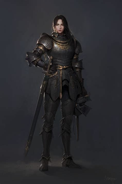Serenity Vanyell | Female knight, Fantasy female warrior, Female armor