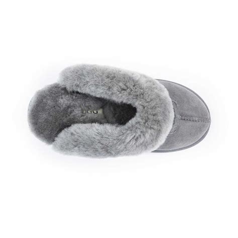 Ugg Ozwear Ladies Coquette Slip On Double Face Sheepskin Fur Scuff