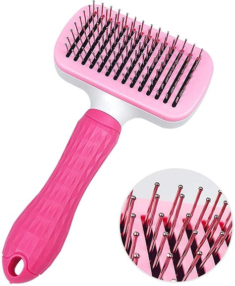 Self Cleaning Slicker Brush For Dogs Cats，rabbits Pet Grooming Tools