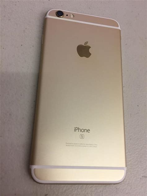 Apple Iphone 6s Plus Unlocked Gold 128gb A1634 Luai74507 Swappa
