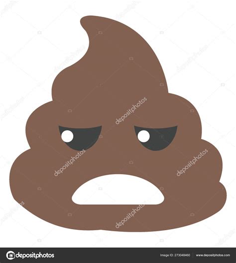 Sad Poop Emoji Stock Vector Image By ©vectorspoint 273048460