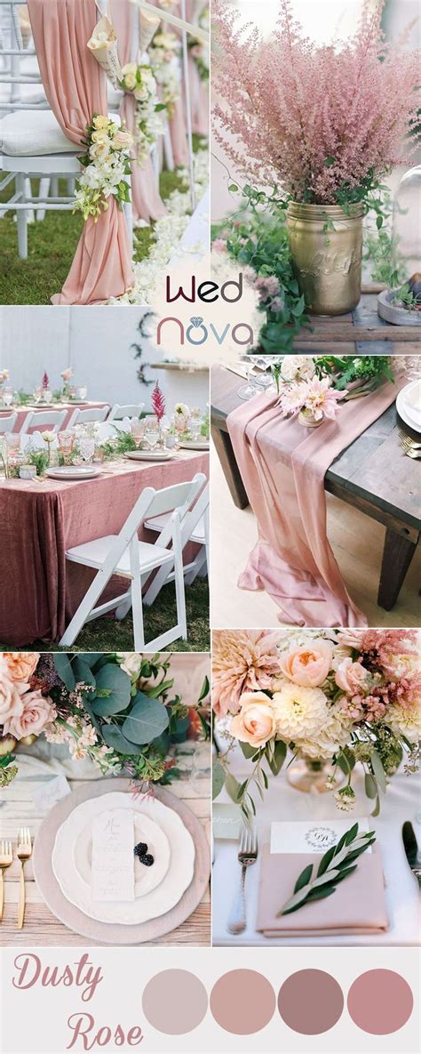 30 Trendy Dusty Rose Wedding Color Ideas Youll Love
