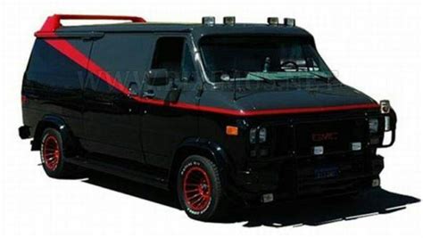 1983 Gmc Van From The Tv Show The A Team 1983 1987 Famous Movie Cars Cars Movie A Team Van