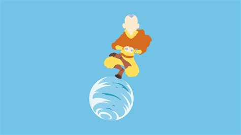 Avatar The Last Airbender Aang On Ball 4k Hd Anime Wallpapers Hd