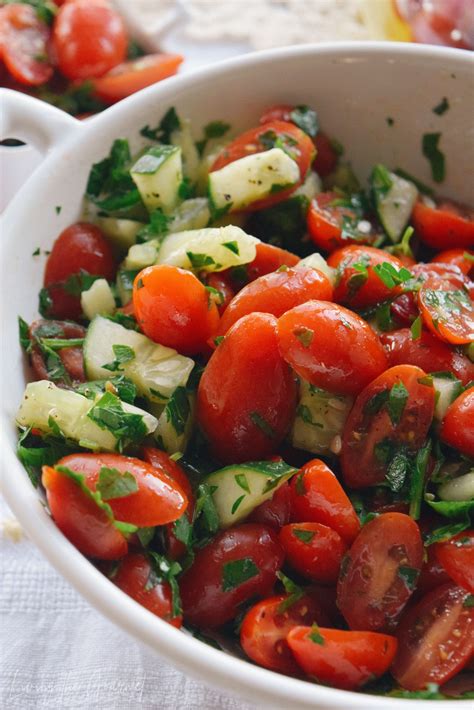 Moroccan Tomato Salad Living The Gourmet