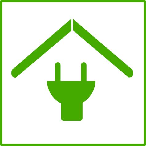 Eco House Vector Icon Free Svg