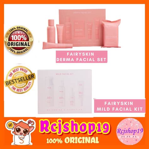 Fairy Skin Derma Facial Set Mild Facial Kit Shopee Philippines