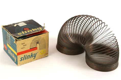 Lot Detail 1960s Original Slinky Toy W Box