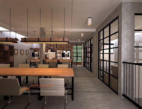 Int Ide Sederhana Desain Interior Konsep Industrial Style Untuk