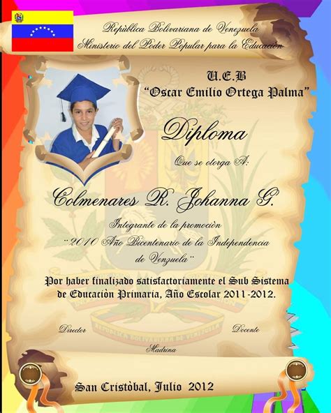 Formatos De Diplomas Para Modificar